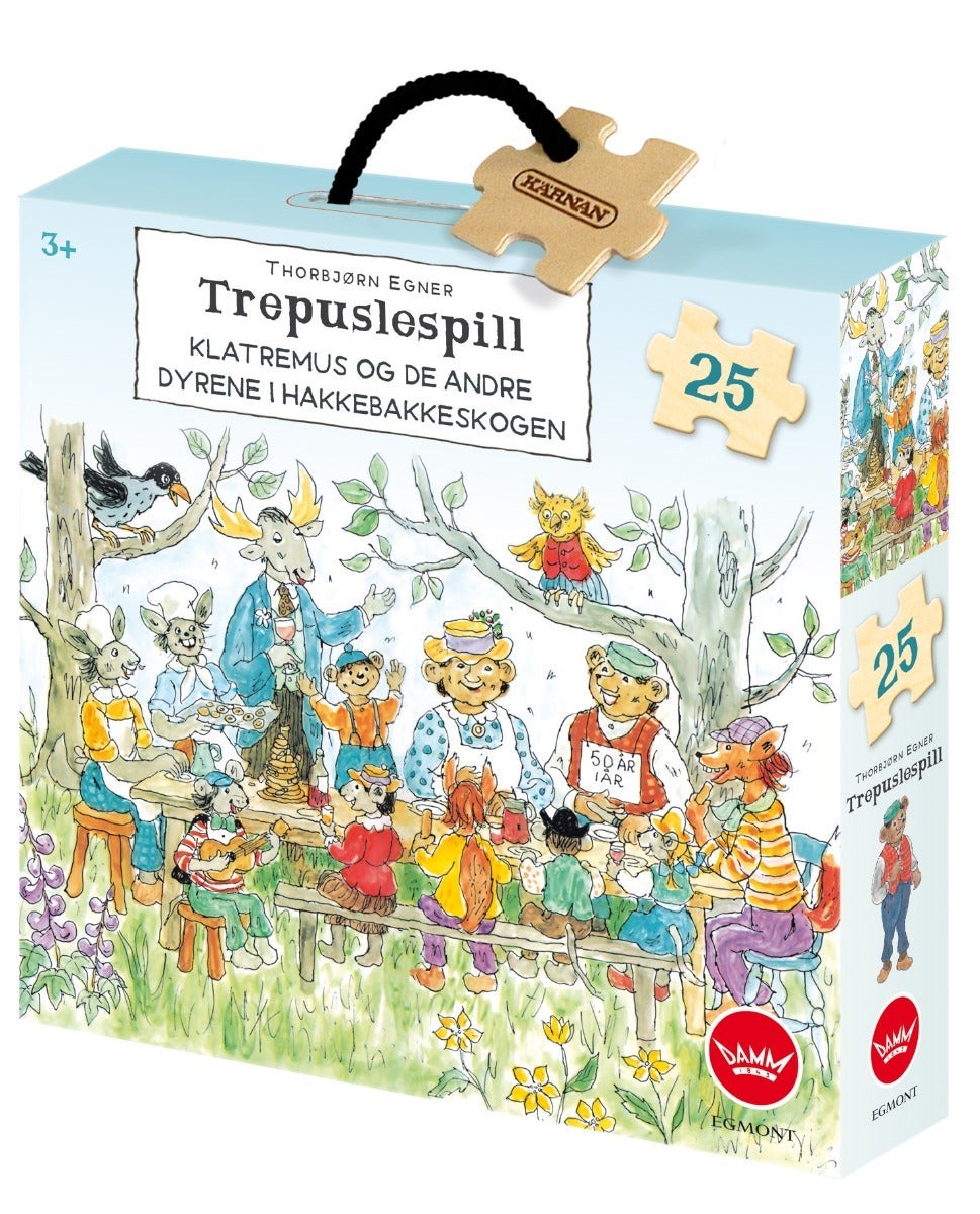 Trepusle Hakkebakkeskogen 25 Biter