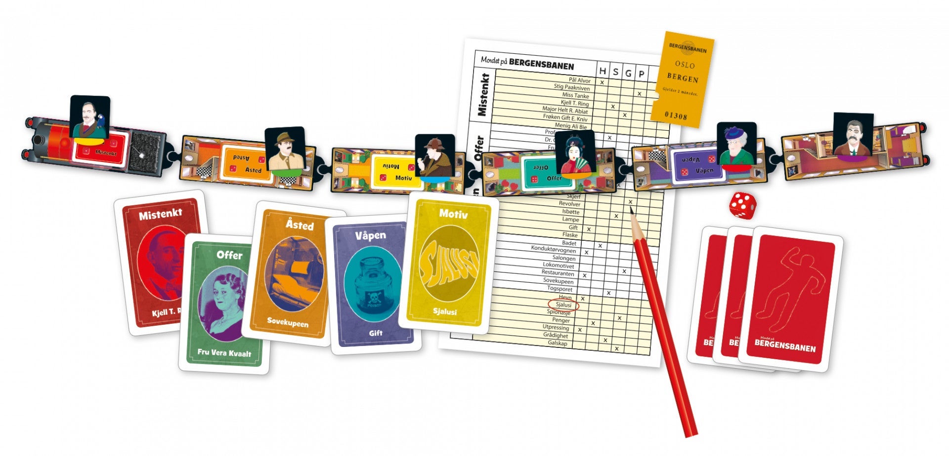 SPILL MORDET PÅ BERGENSBANEN
