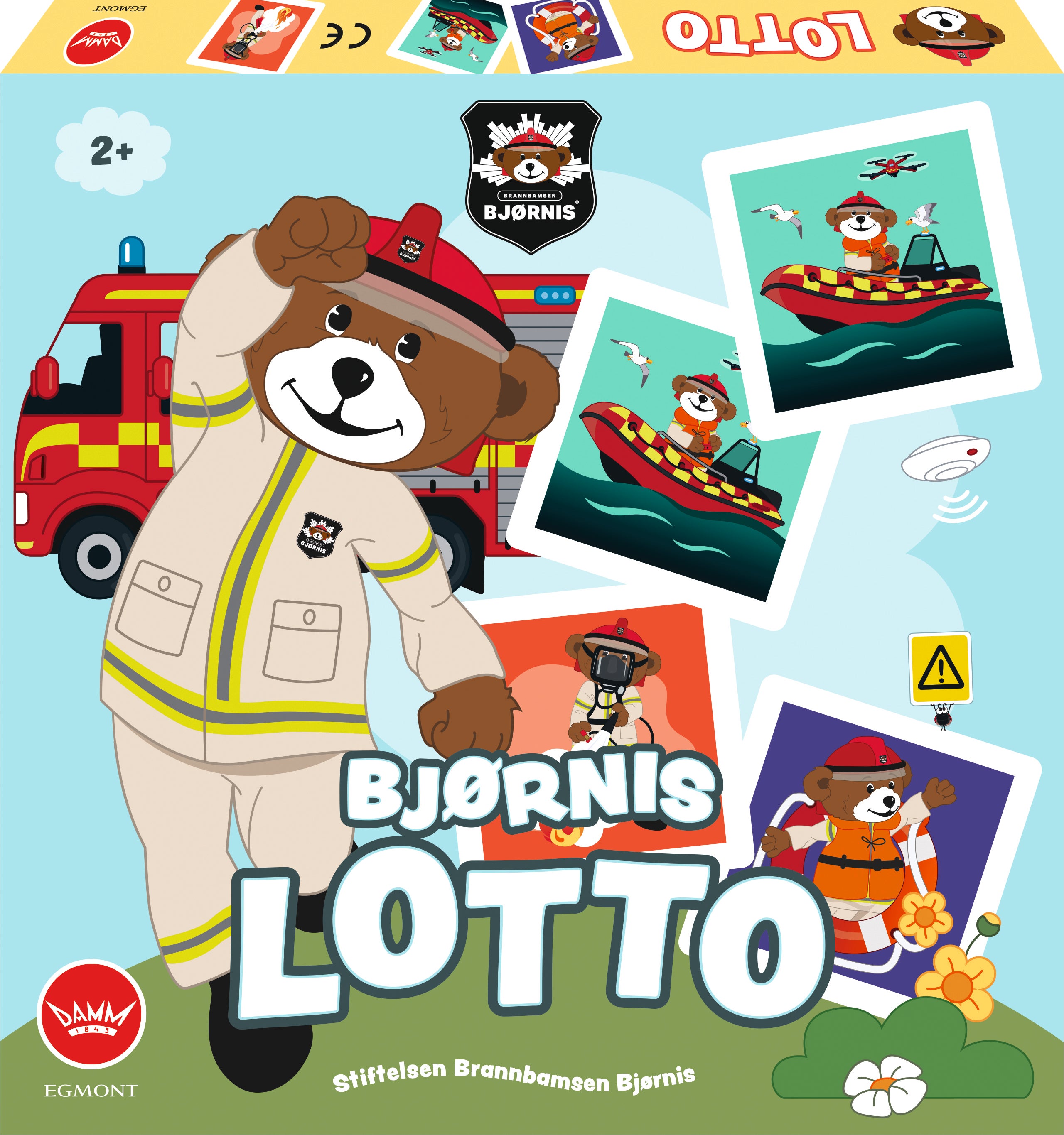 Spill Brannbamsen Bjørnis Lotto
