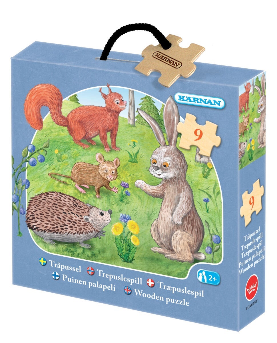 Trepuslespill Dyr 9 Biter