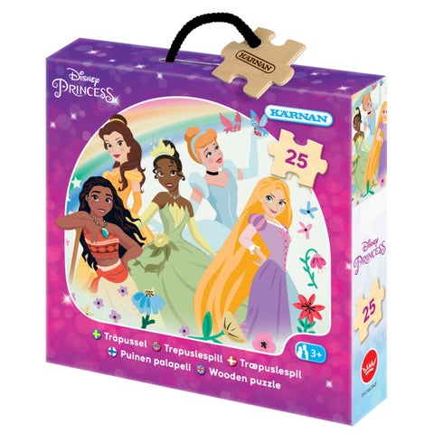 Trepuslespill WD Prinsesser 25 Biter