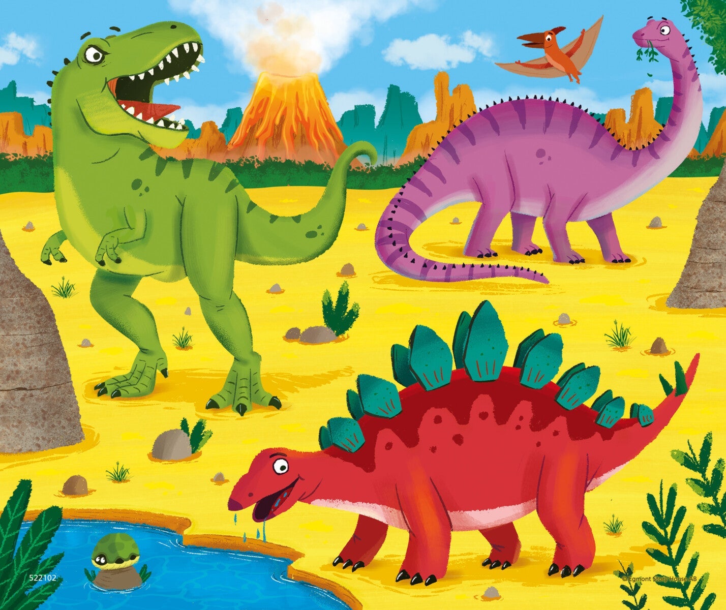 Trepuslespill Dinosaur 20 Biter