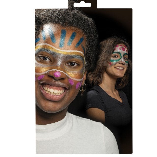 Hobby Ansiktsmaling Carioca Metallic 6 Stk