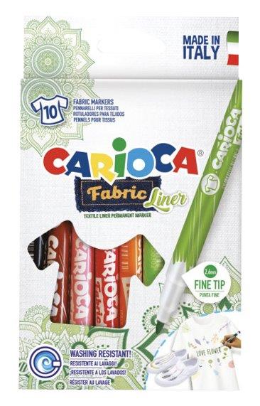 Tekstiltusjer Carioca 10 Stk