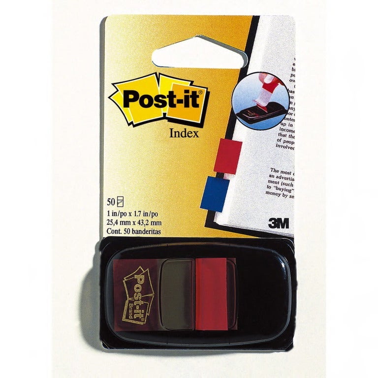 Post-it Index 680-1 medium rød