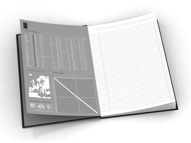 Skrivebok Oxford Essentials A5 linj ass