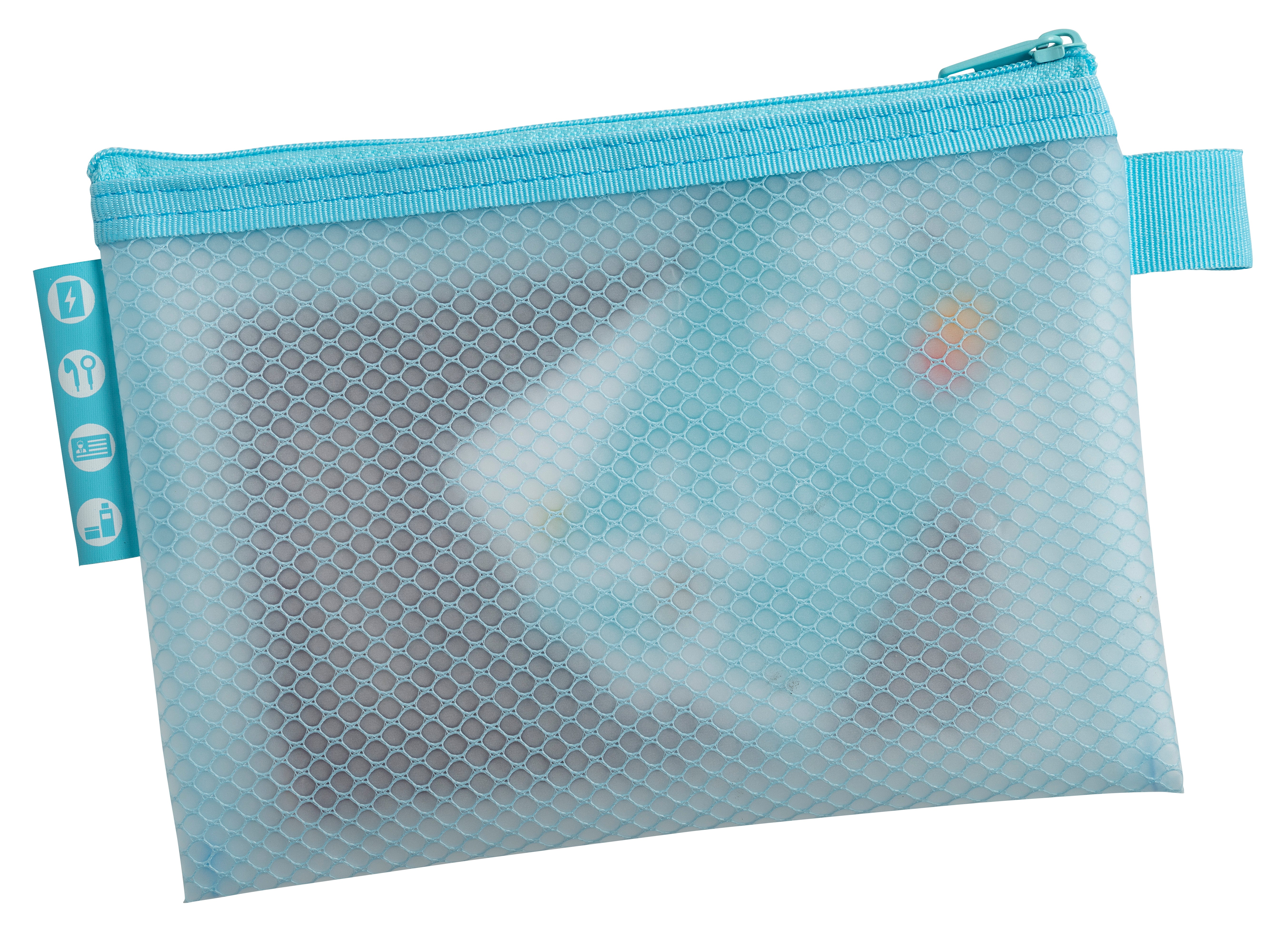 Oppbevaringslomme gl.lås A6 Pastell ass