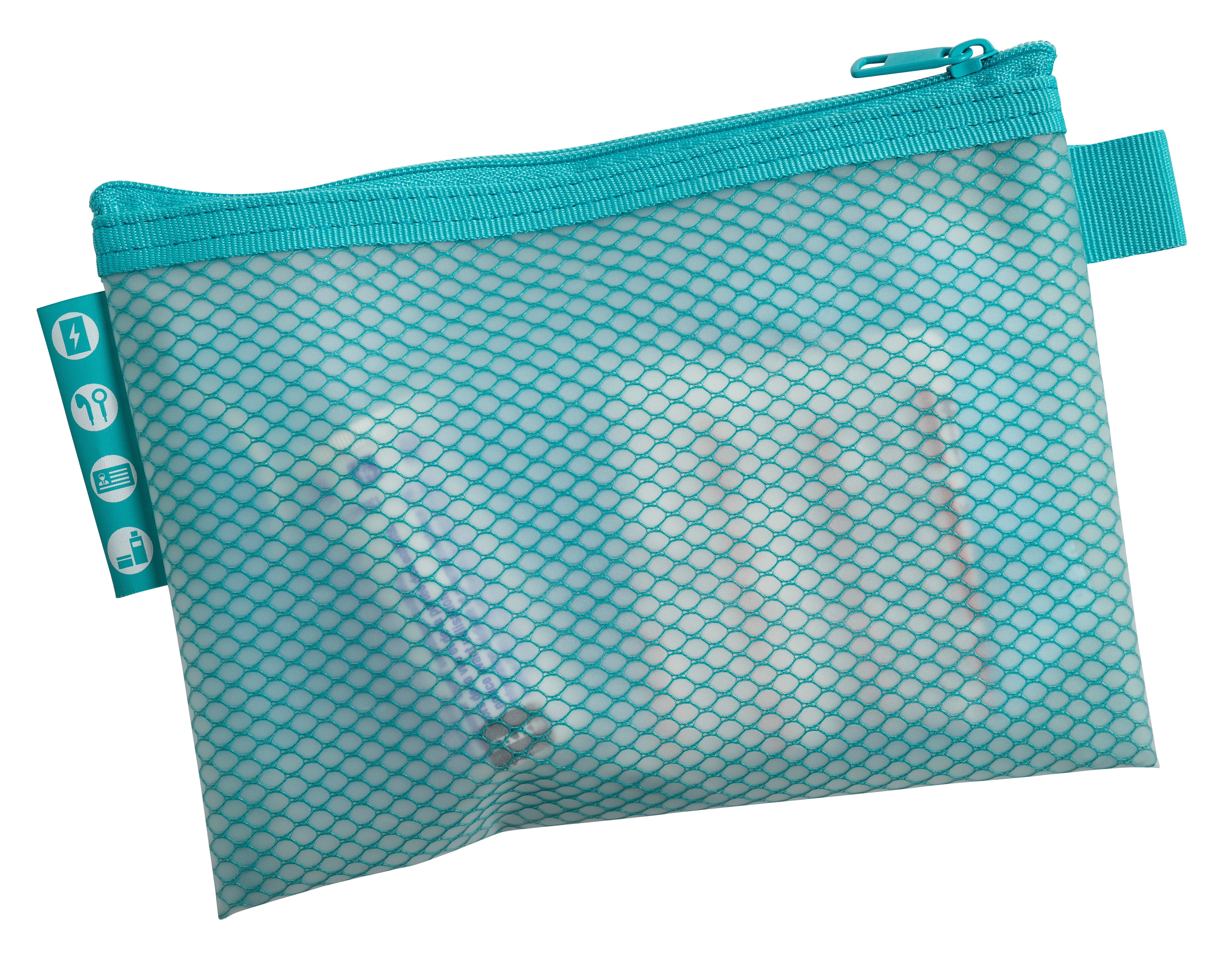 Oppbevaringslomme gl.lås A6 Pastell ass