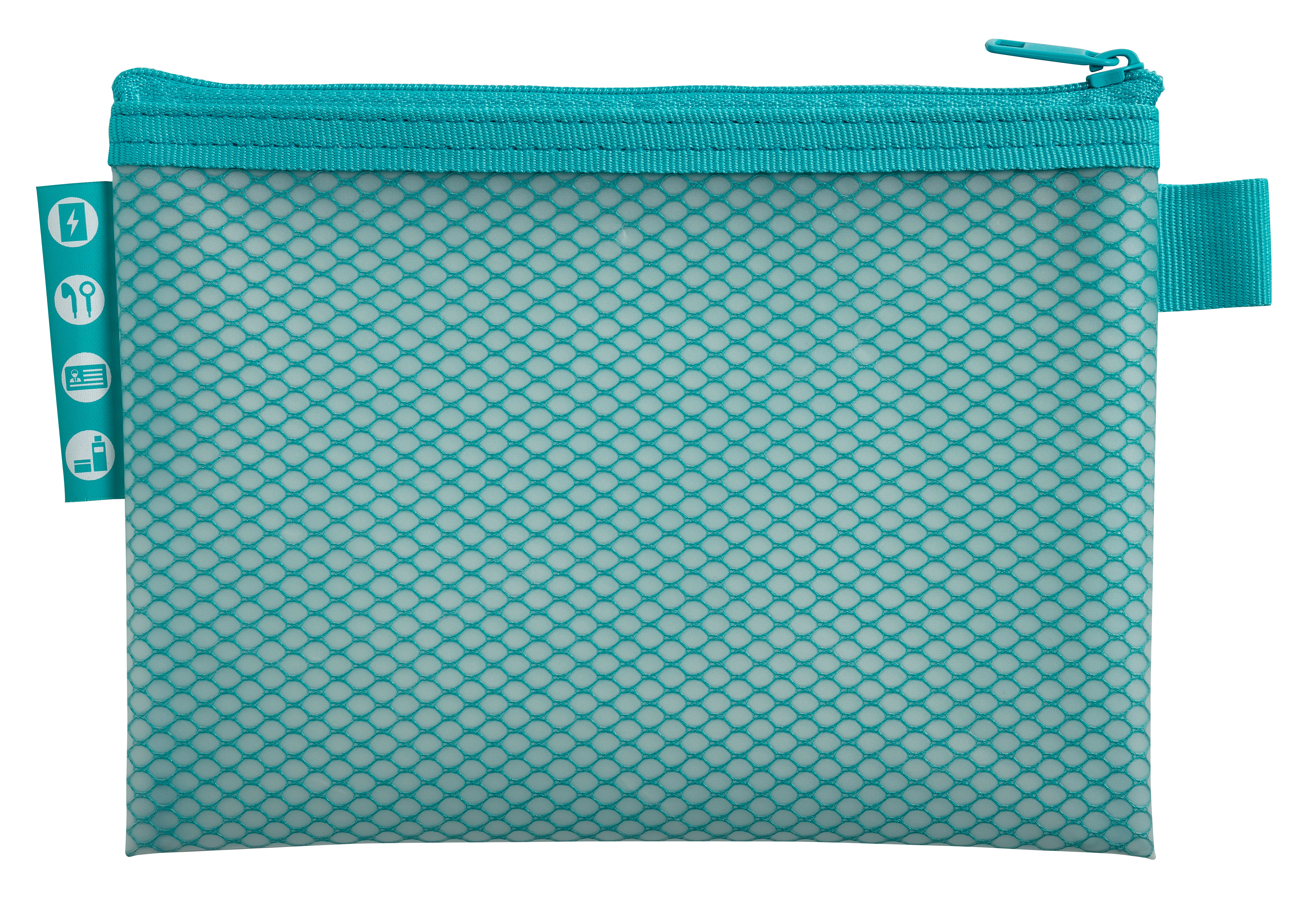 Oppbevaringslomme gl.lås A6 Pastell ass