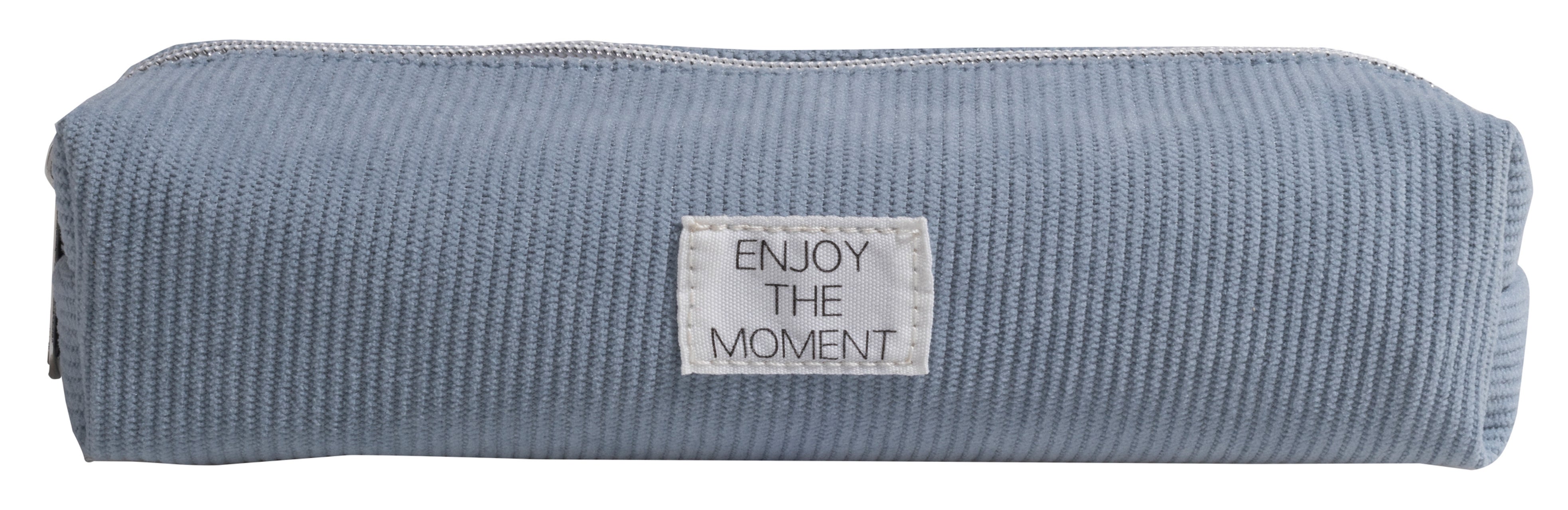 Pennal kordfløyel velvet blå