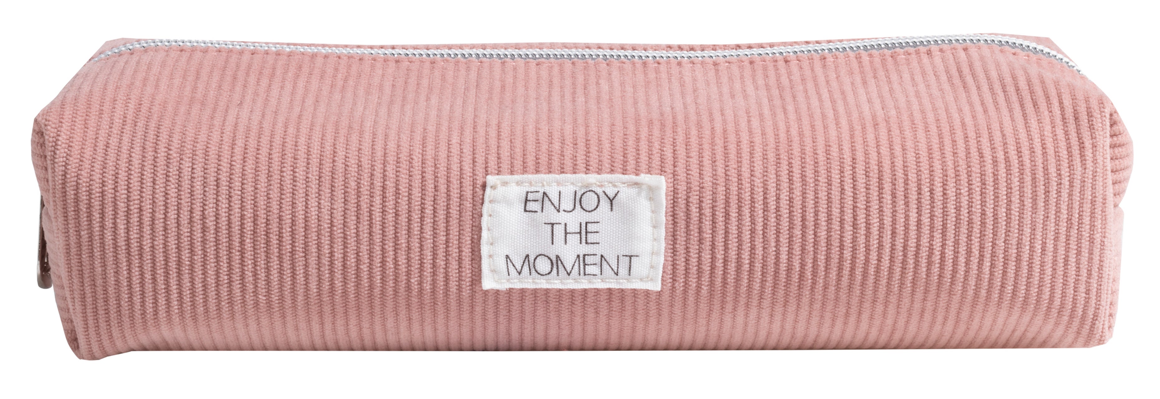 Pennal kordfløyel velvet rosa