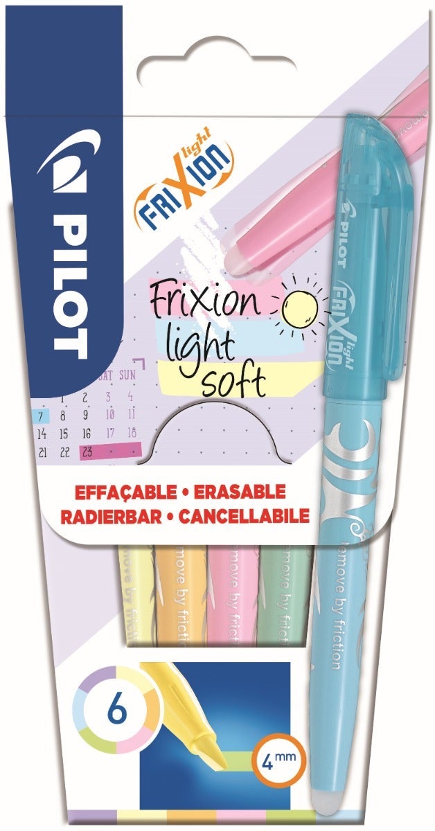 Tekstmarker Pilot Frixion Light Soft (6)
