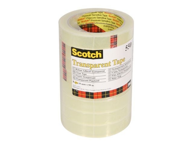 Disktape Scotch 550 transp. 19mmx66m