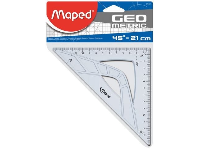 Vinkel Maped 45 grader 21cm
