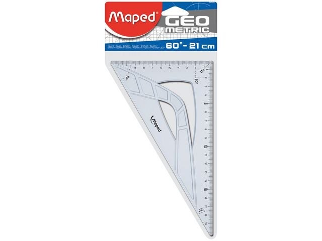 Vinkel Maped 60 grader 21 cm oppheng