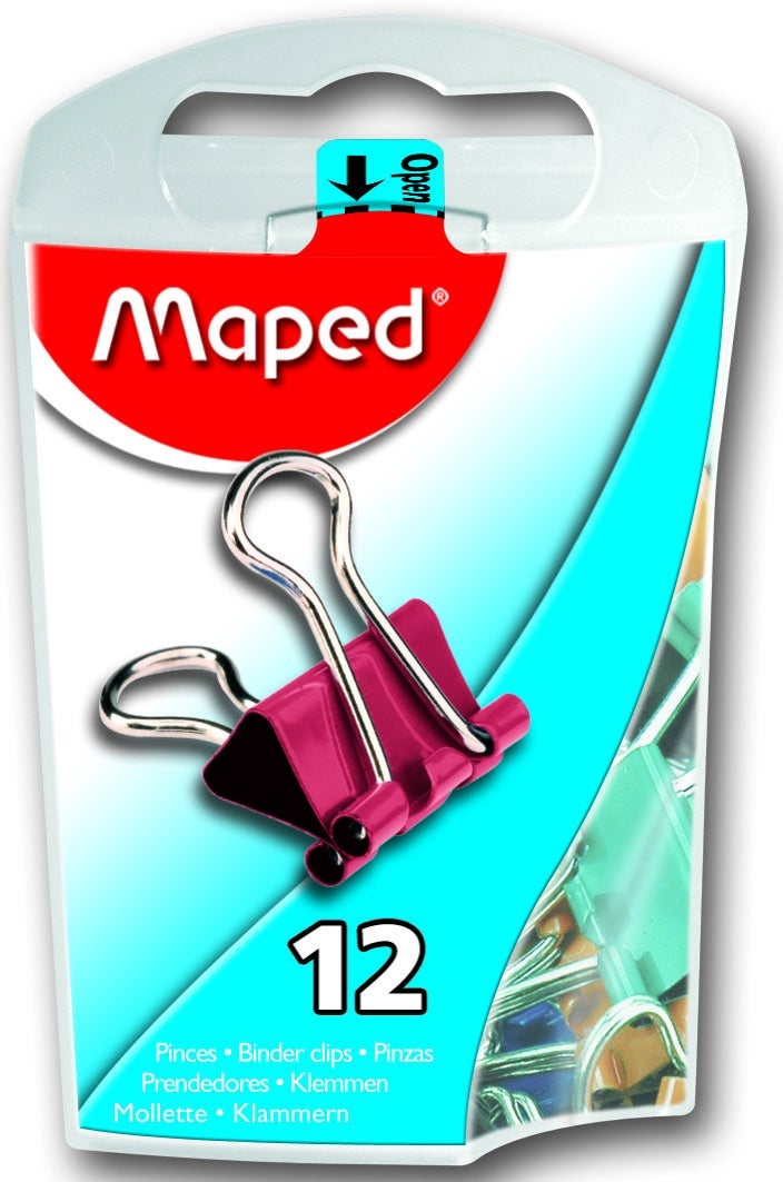 Brevklype Maped clip ass. Farger (12)