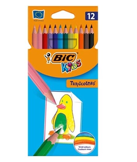 Fargeblyant Bic Tropicolor (12)