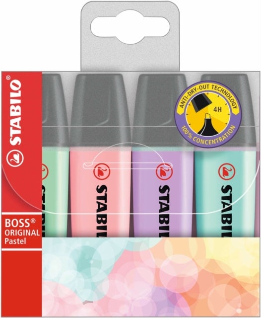 Stabilo Boss Pastell 4pk