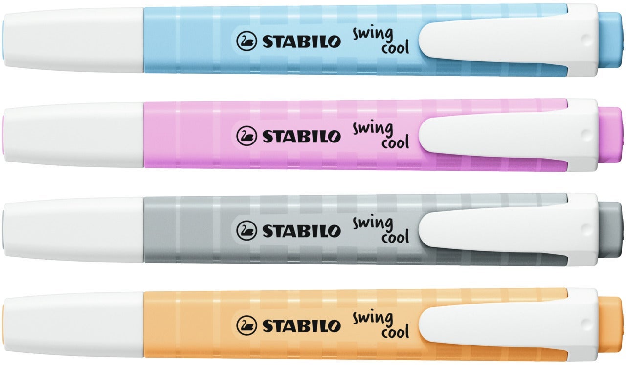 Merketusj Stabilo Swing Pastel v.3 4pk