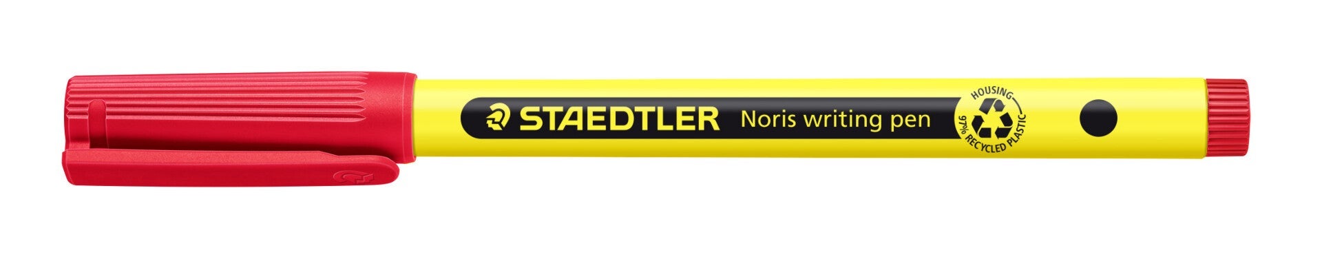 Fiberpenn Staedtler Noris 0,6mm rød
