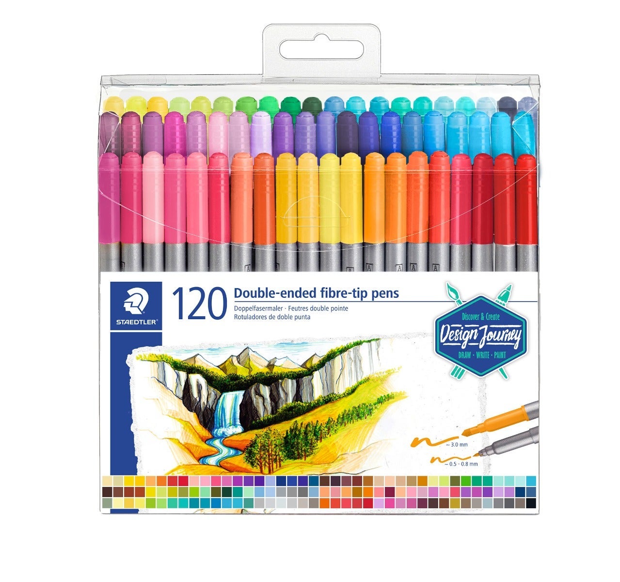 Tusj Staedtler duo (120)