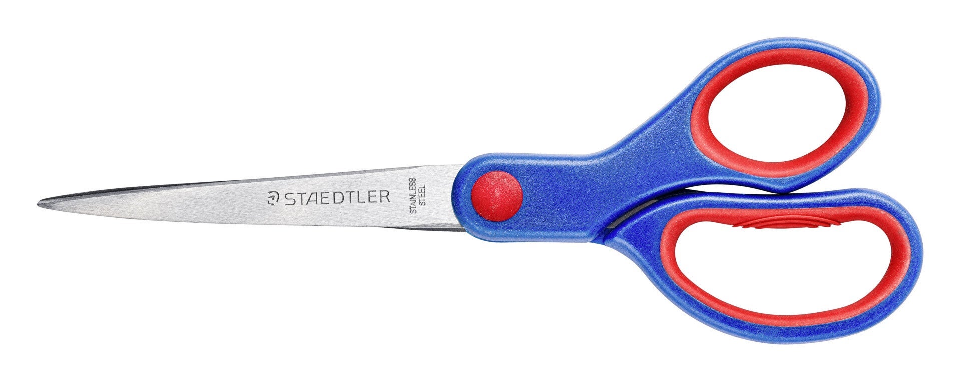 Saks Staedtler hobby 21cm blå/rød