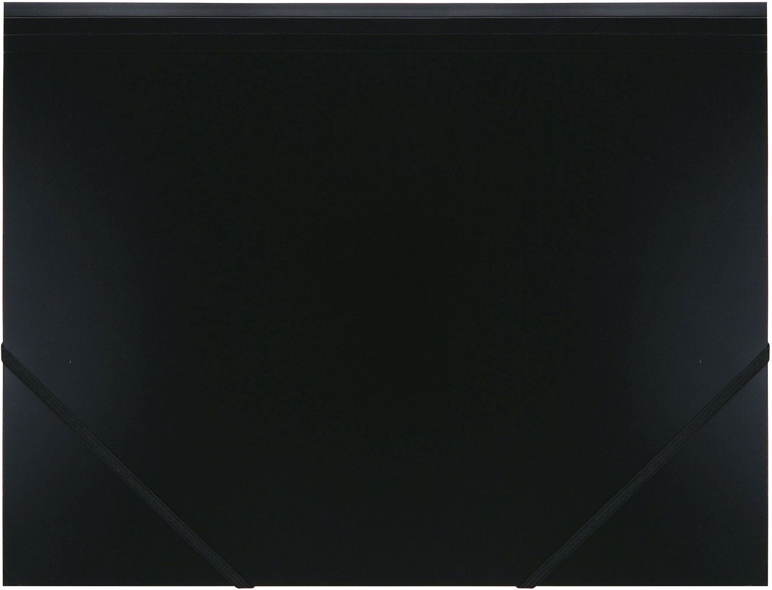 Strikkmappe Foldermate PP A4 sort