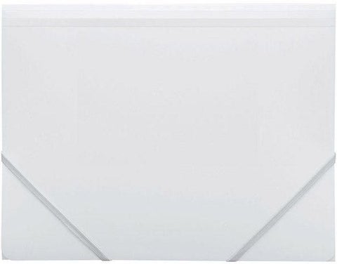 Strikkmappe Foldermate PP A4 hvit