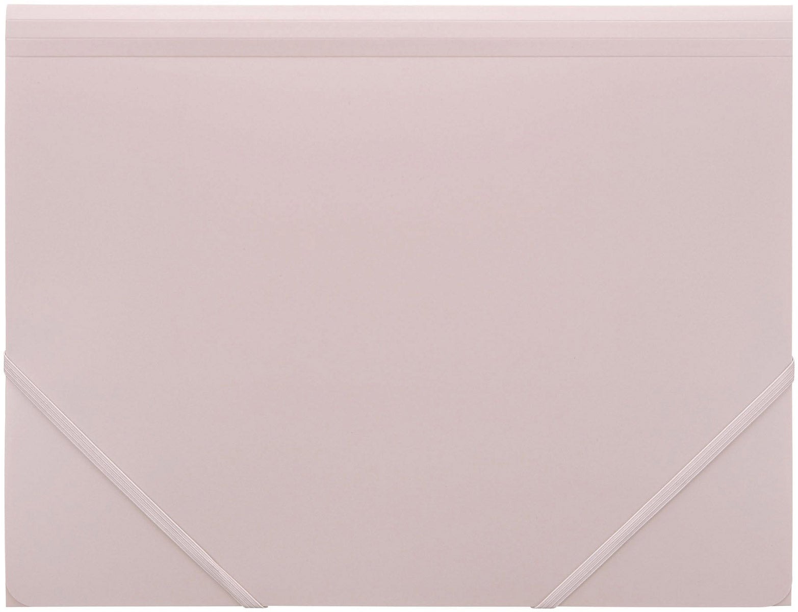 Strikkmappe Foldermate PP A4 lys rosa