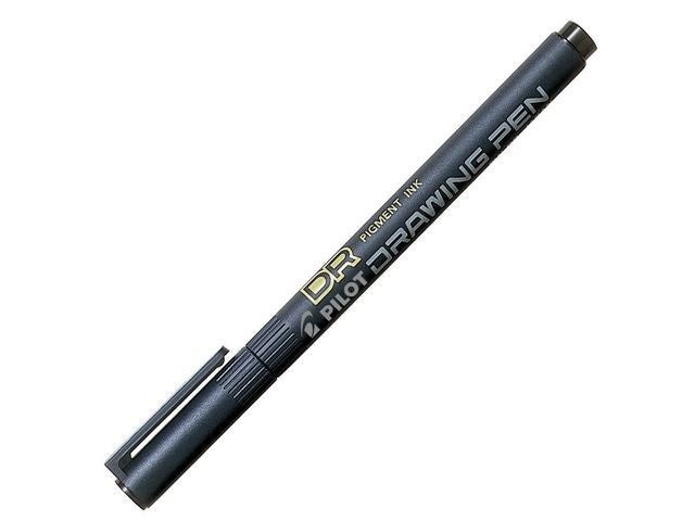 Fiberpenn Pilot Draw Pen 05 0,5mm sort