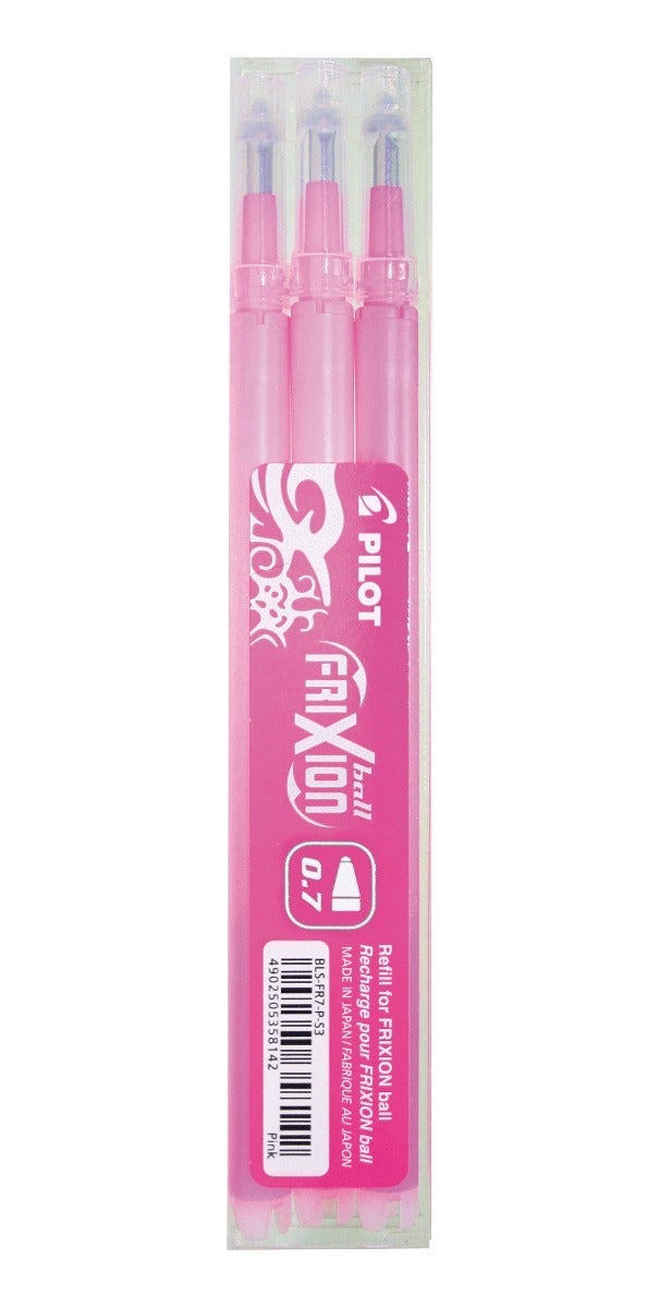 Refill Pilot Frixion 0,7 rosa (3)