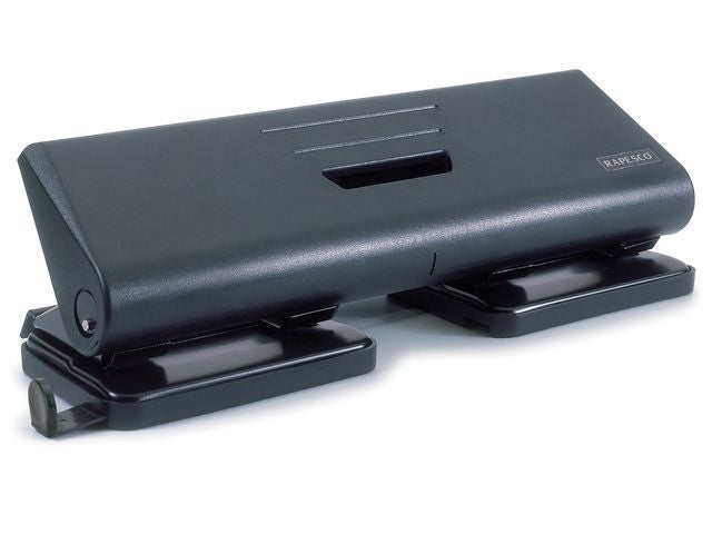 Hullemaskin Rapesco 4-hulls 16ark sort