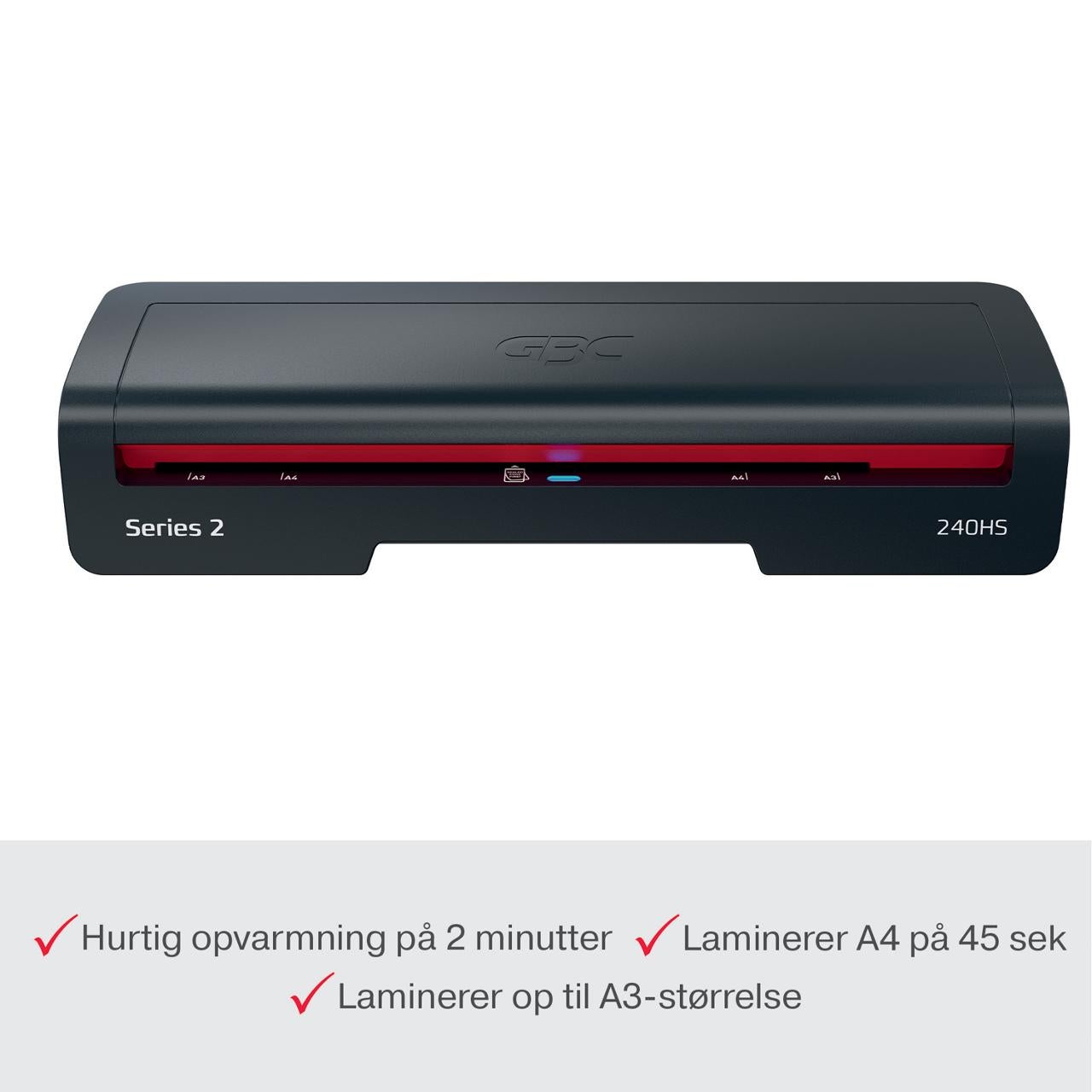 Lamineringsmaskin GBC 240HS Series 2 A3