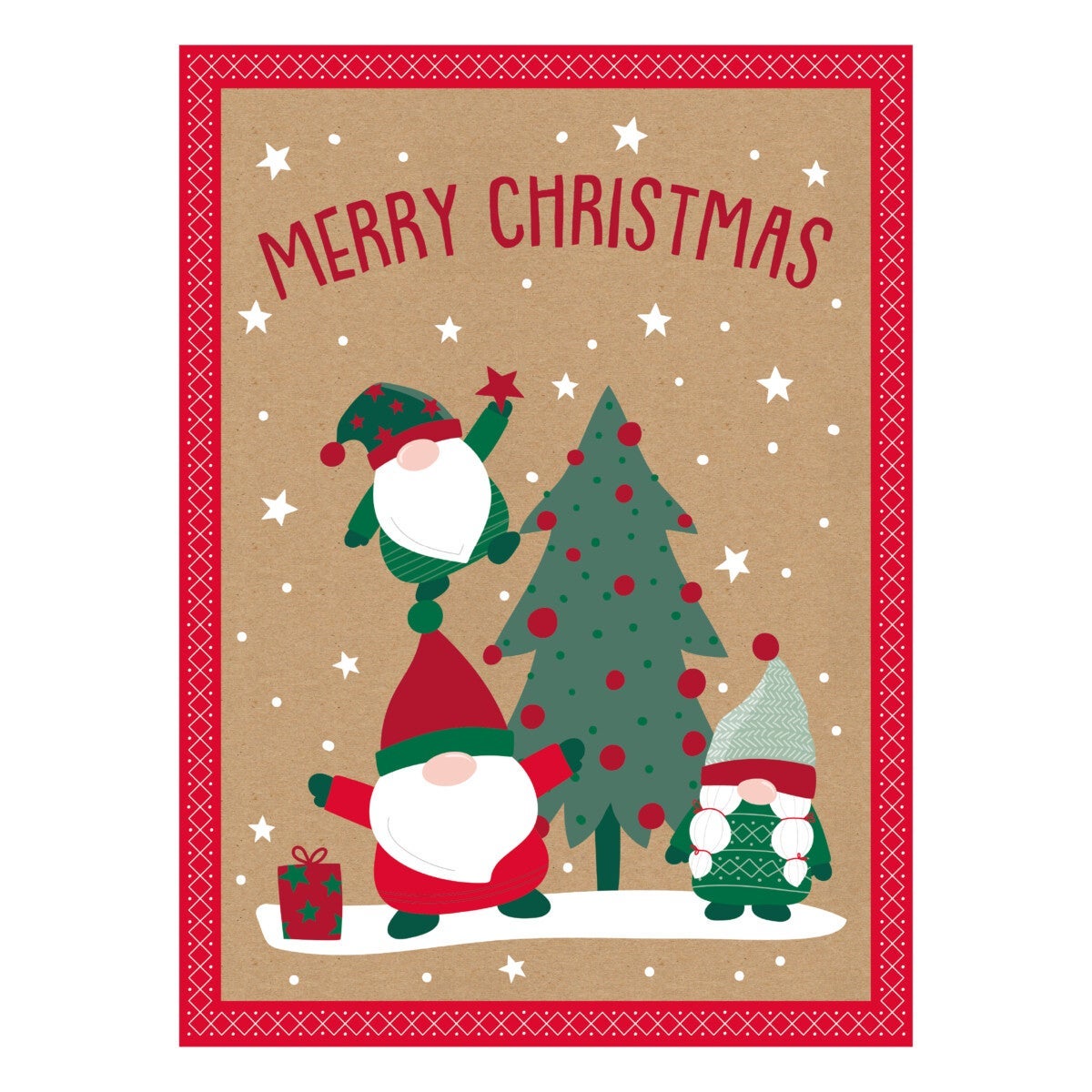 Gaveesker i sett Xmas Gonk 3