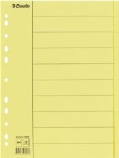 Skilleblad Esselte A4 10-delt Manilla