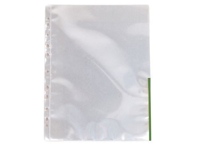 Signallomme A4 med farget kant grøn(100)