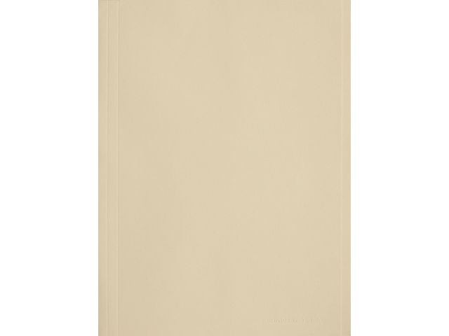 Aktomslag A4 dobbel m/kant mani gul