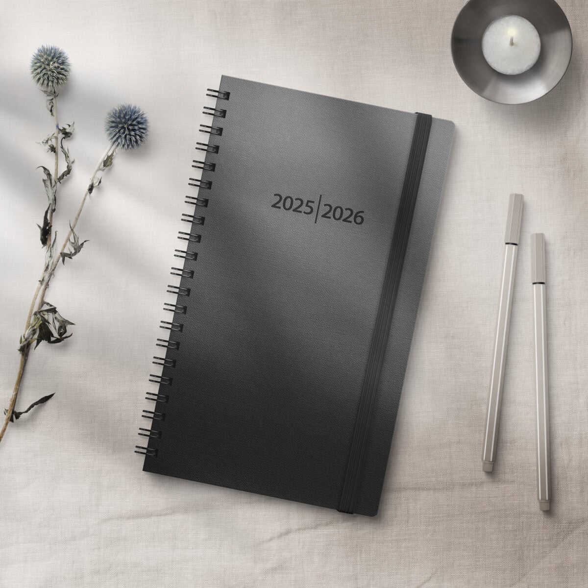 Studentkalender Grieg XL 25/26 sort