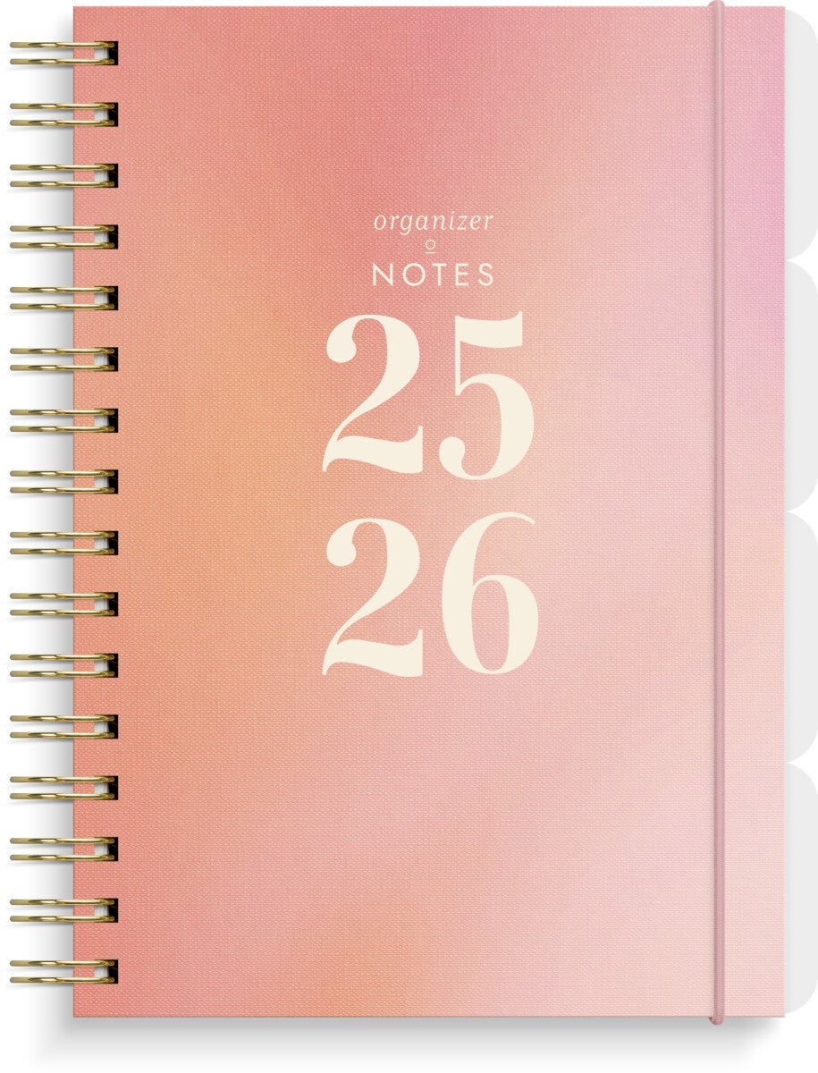 Organizer & Notes Grieg A5 25/26 korall