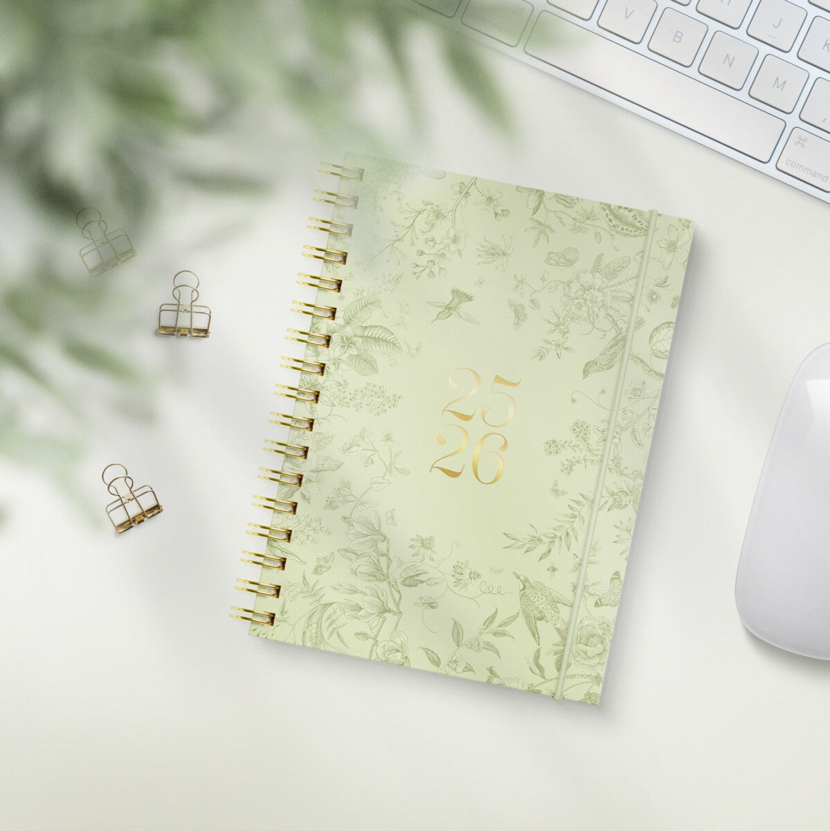 Kalender Grieg A6 25/26 blomst