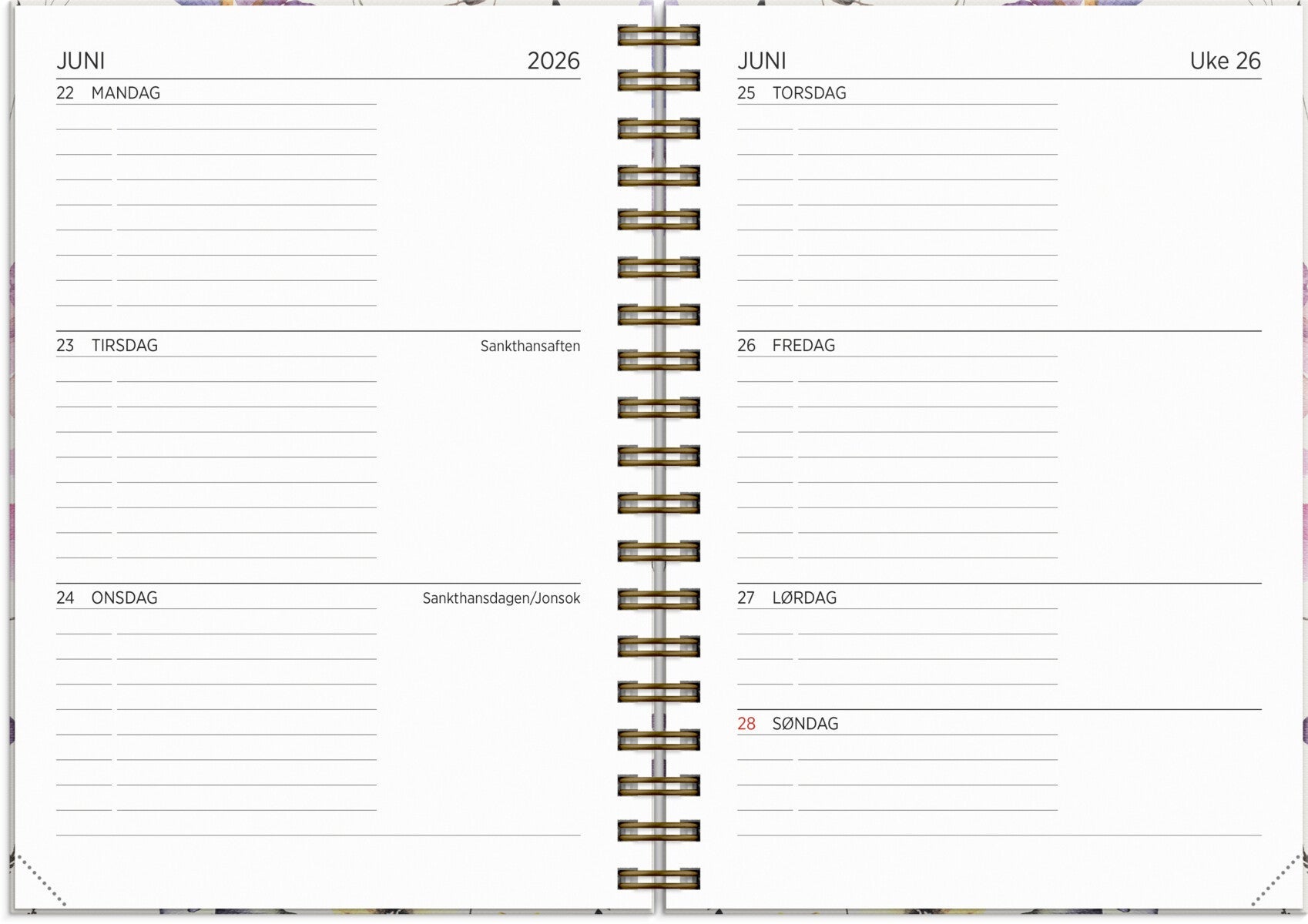 Kalender Grieg A6 25/26 Sommer