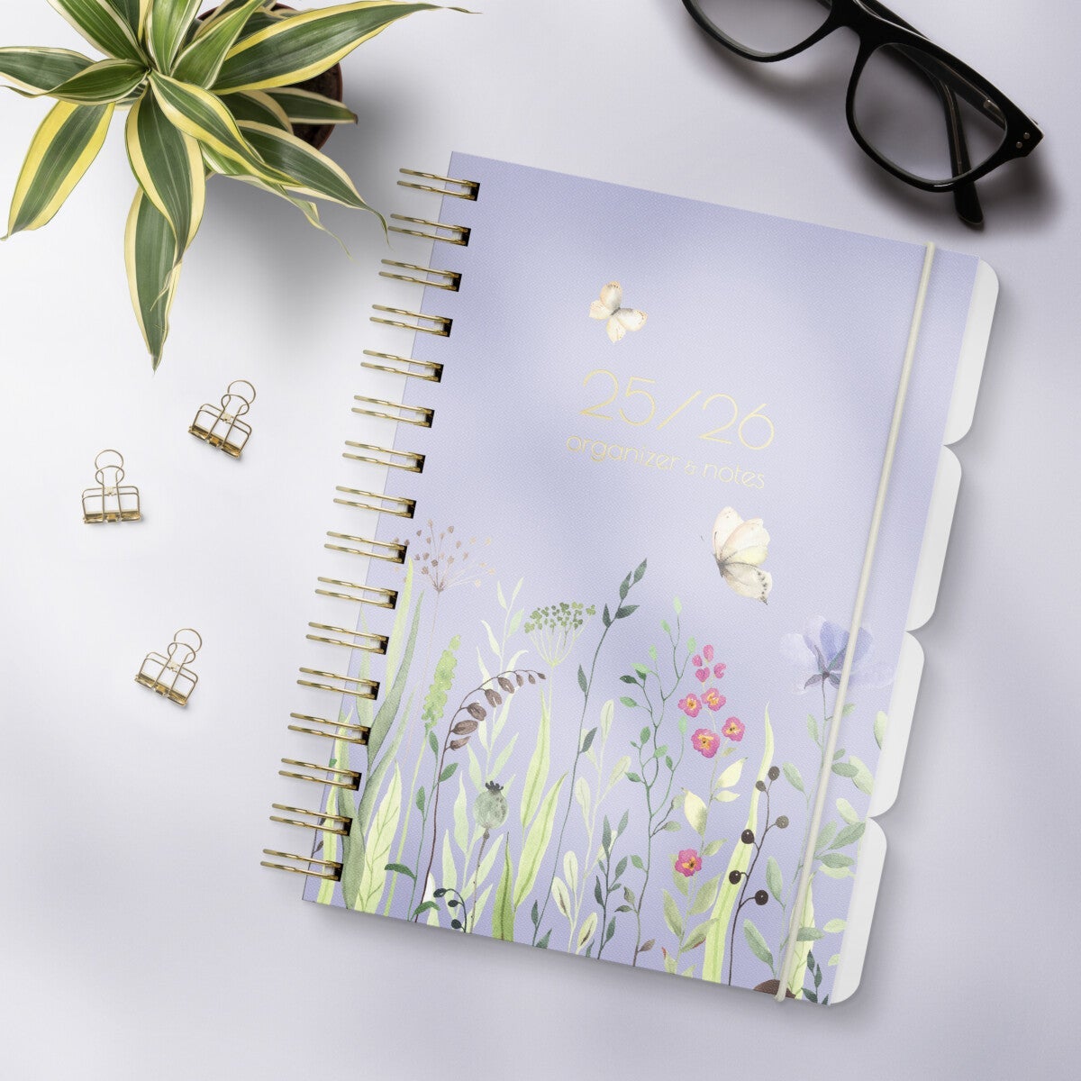 Organizer & Notes Grieg A5 25/26 flora