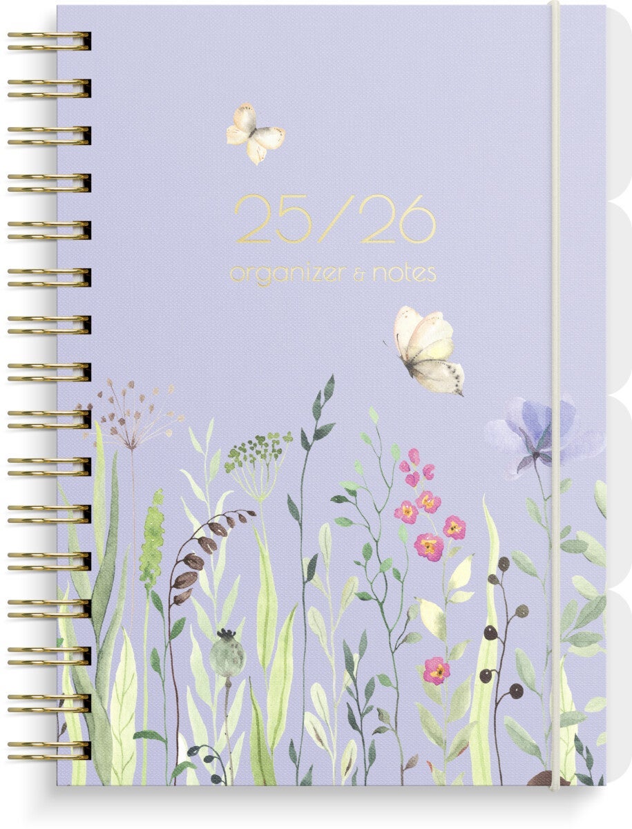 Organizer & Notes Grieg A5 25/26 flora