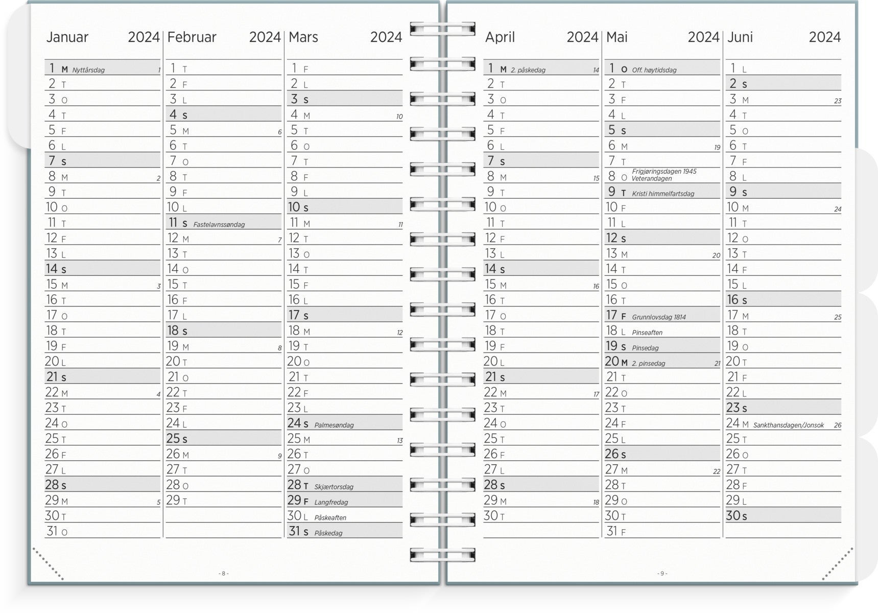 Lærerkalender 23/24 A5 Grunnskolen