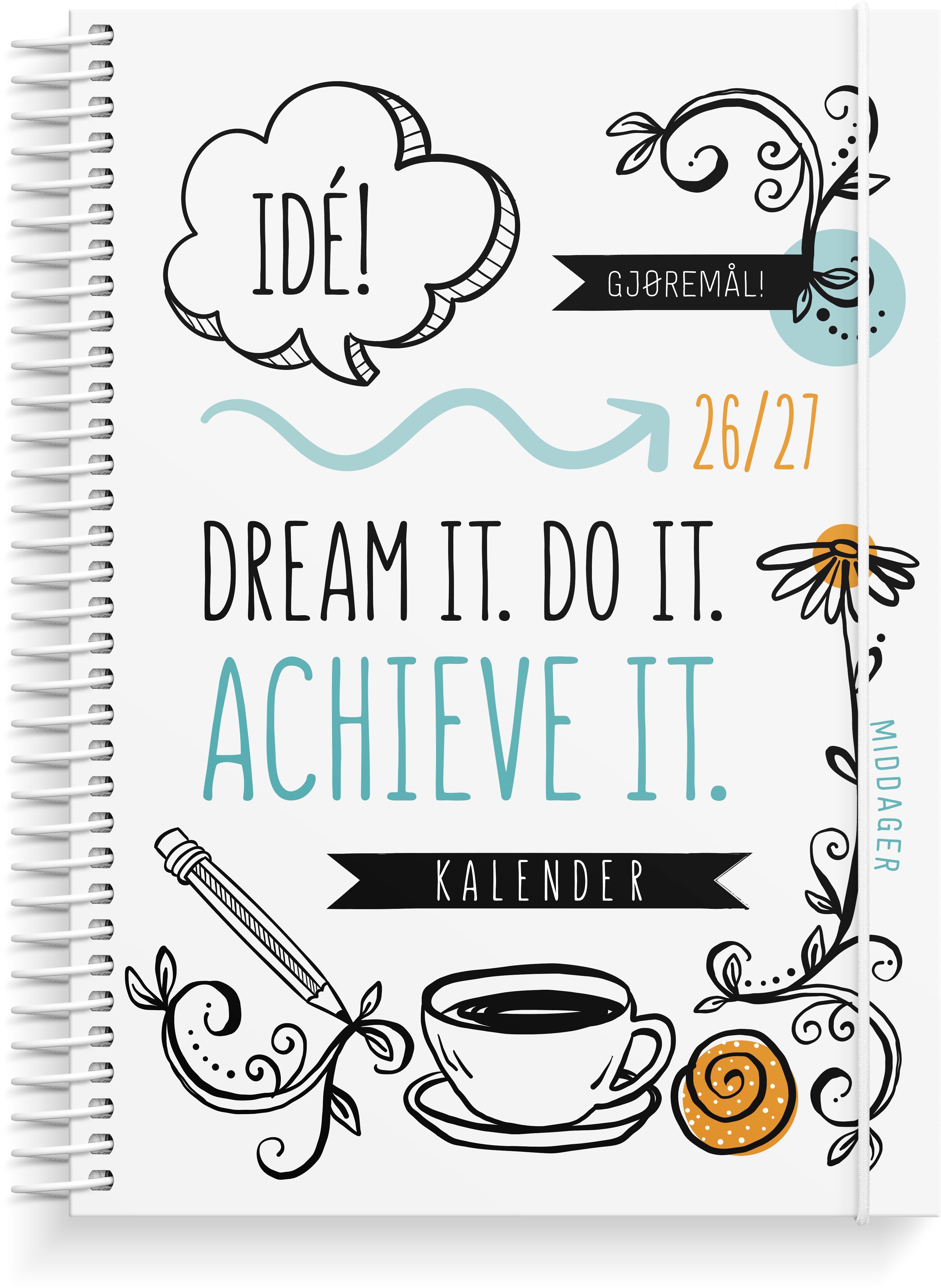 Ukekalender Grieg Doodle A5 26/27