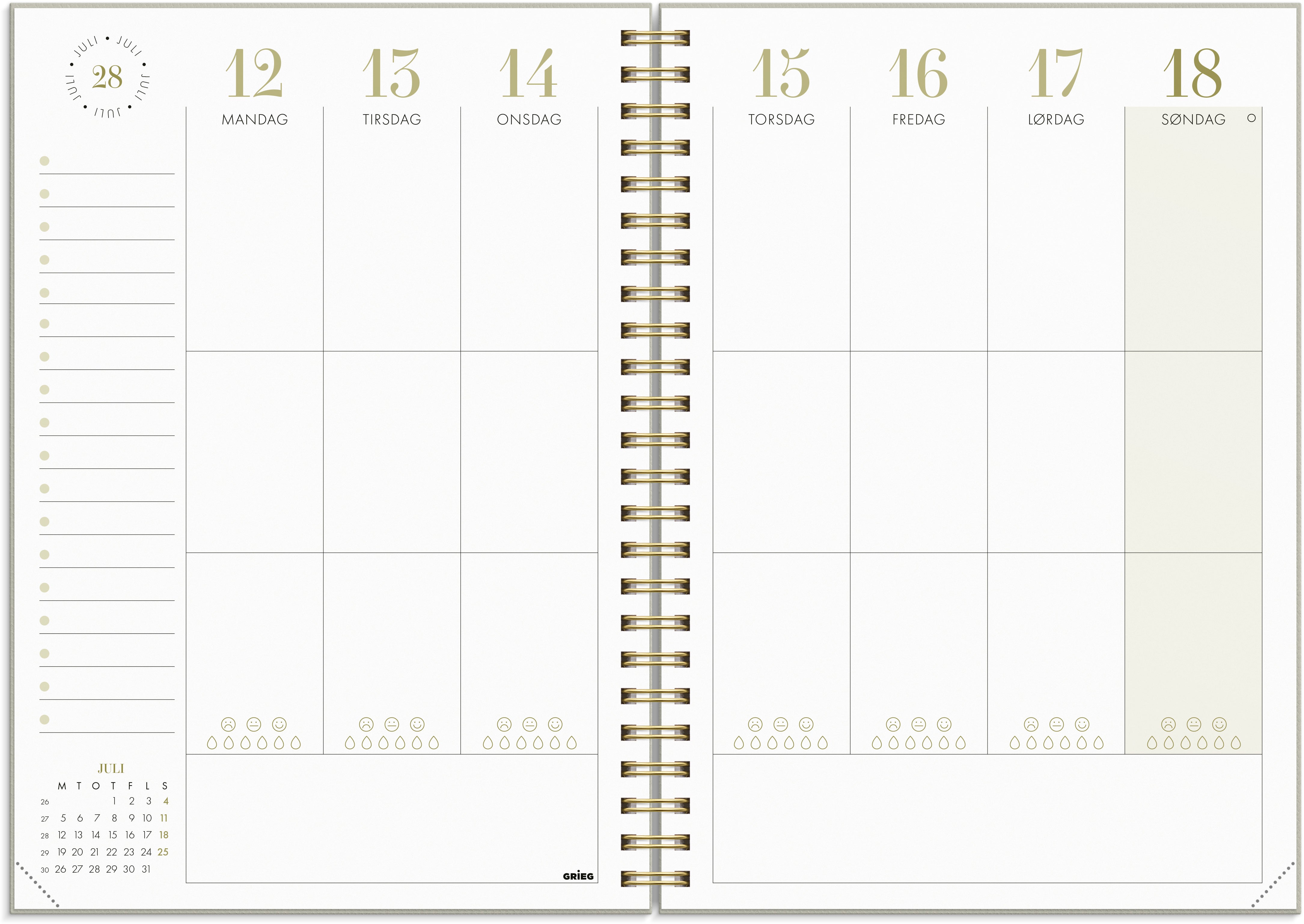 Life Planner Essentials Grieg A5 26/27
