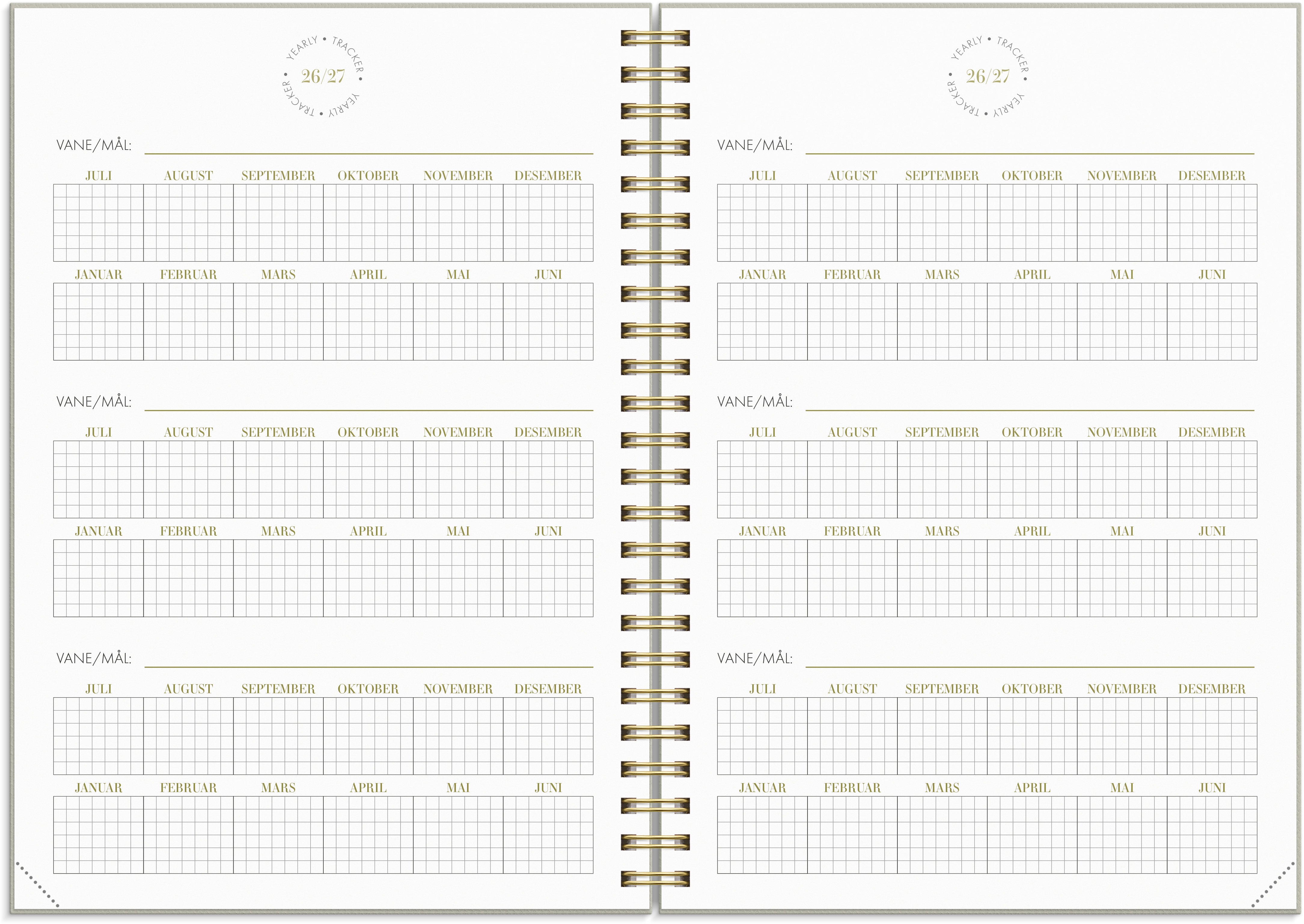 Life Planner Essentials Grieg A5 26/27