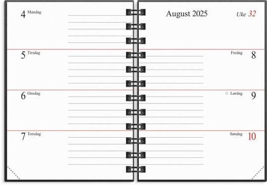 Ukekalender Grieg Mini sort 2025 kartong