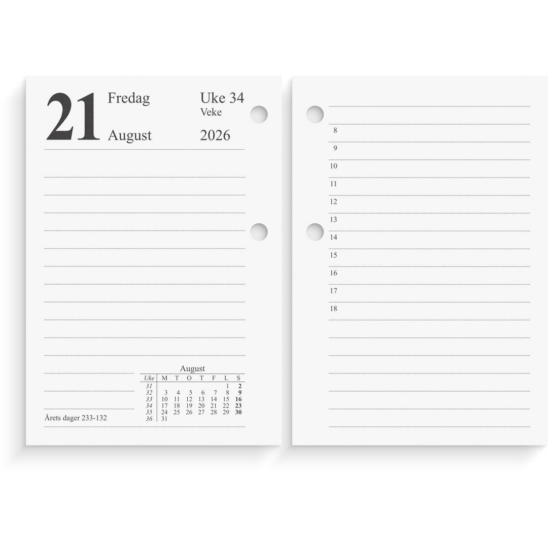 Bordkalender Grieg 2026 Norsk