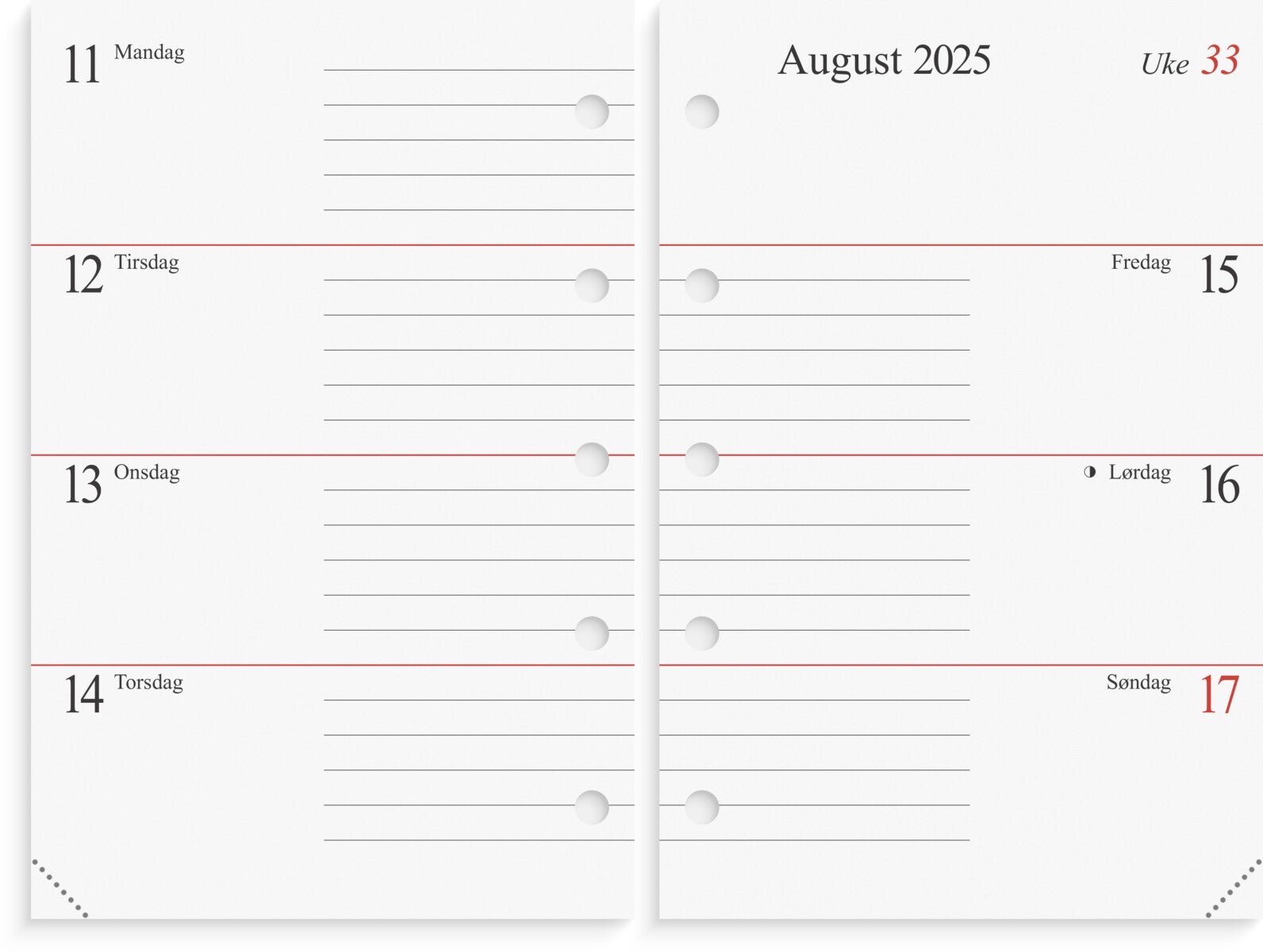 Årspakke Grieg Mini uke 2025